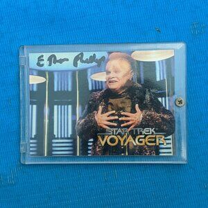 Ethan Phillips SIGNED Trading Card - Star Trek Autograph